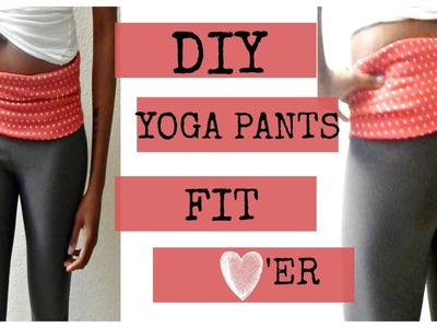 DIY Yoga Pants I Easy Beginner Sewing