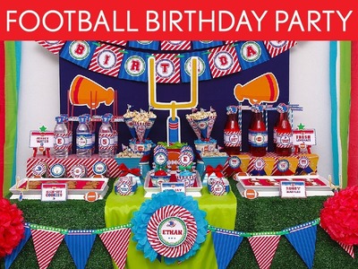 Football Birthday Party Ideas. Football - B60