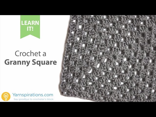 How To Crochet a Granny Square