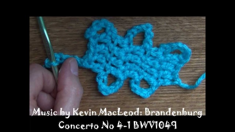How to Crochet Bruges Lace Tape