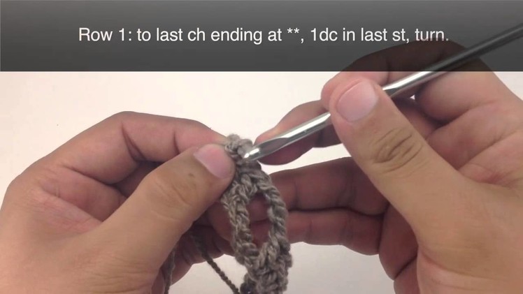 How to Crochet the Open Check Stitch
