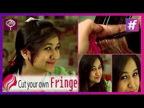 How to Cut Fringe Bangs Yourself | DIY Tutorial