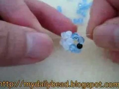 How to Make a Penguin Using Crystal Beads Part 1