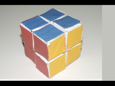 How To Make A Working Rubik's Cube Out Of Paper!