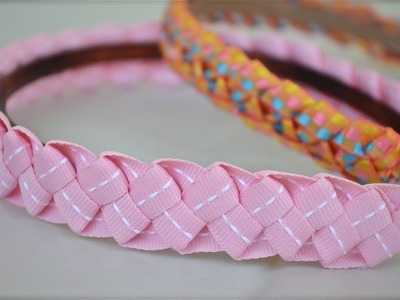 How to make ribbon headbands for little girls | Nik Scott