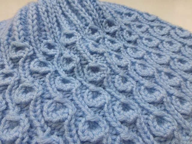 Knit with eliZZZa * Knitting Stitch "Dandelion" * Brioche Stitch