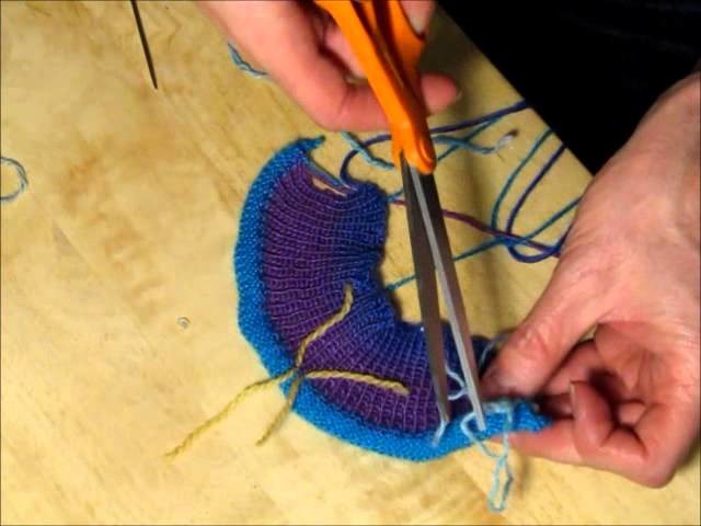 Knitting Sock on Passap Part 6