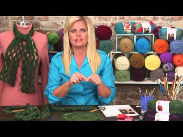 Learn to Crochet the Honeycomb Pattern with Red Heart Boutique Changes