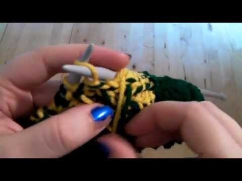 Learn to Knit: Triforce Toque Part One