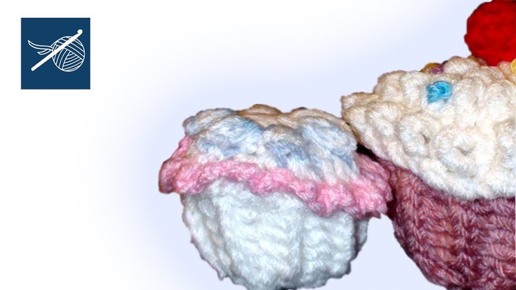 Left Hand Mini Crochet Cupcake Crochet Geek