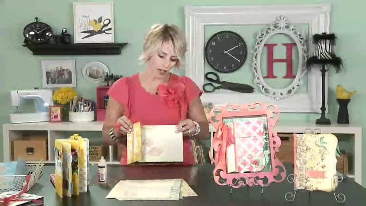 My Craft Channel: Back to Back Book Binding by Heidi Swapp