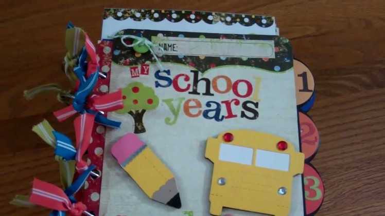 'My School Years' Album Kit by scrapkitstudio.com