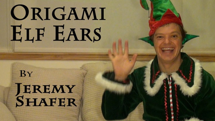 Origami Elf Ears Tutorial