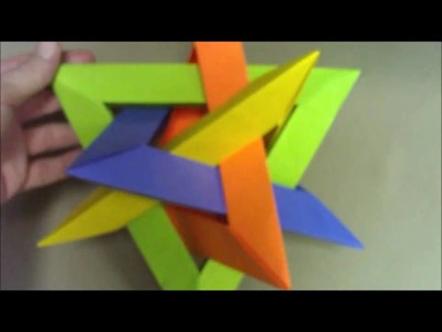 Origami Instructions: Woven Polyhedra Part 2 of 2