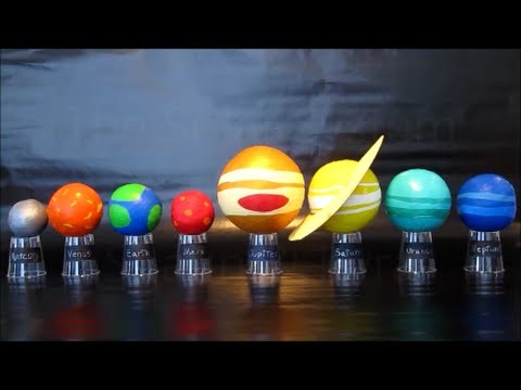Planets In Our Solar System, DIY Science Project For Kids ...