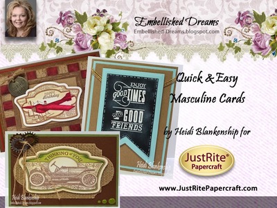 Quick & Easy Masculine Cards