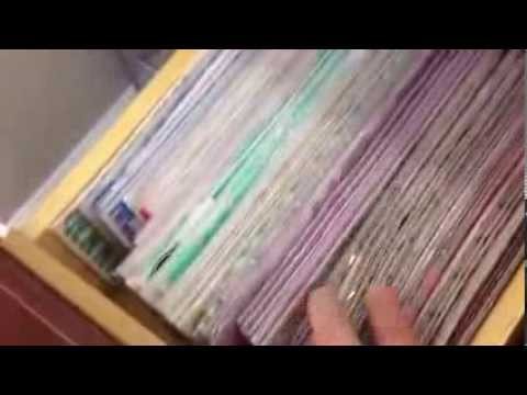 Scrapbook Room Tour: Organizing Letter Stickers & Thickers & Small Letter Stickers