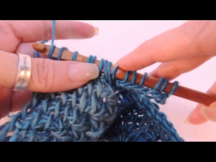 Tunisian Crochet: Miter Squared Part 2 of 2