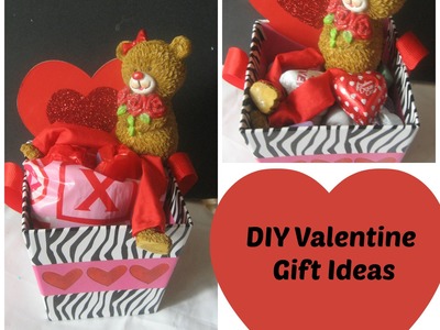 Valentine's Day Treats & DIY Gift Ideas. Handmade gift ideas. Candy Basket