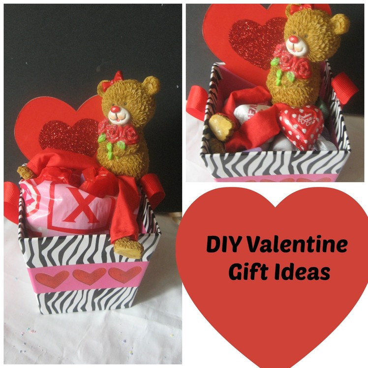 Valentine's Day Treats & DIY Gift Ideas. Handmade gift ideas. Candy Basket