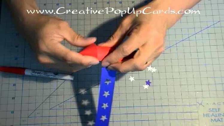 4th of July napkin ring tutorial