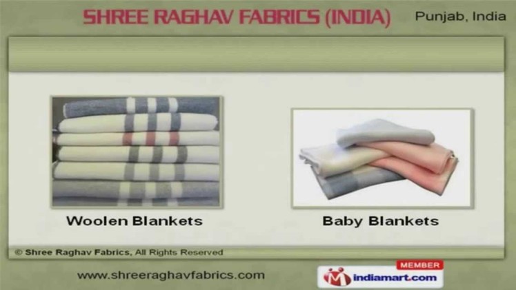 Blankets, Bed Sheets, Quilts & Knitted Clothes by Shree Raghav Fabrics, Ludhiana