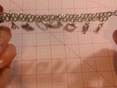 Charm Bracelet Tutorial #3 - Beads, Buttons & Pins