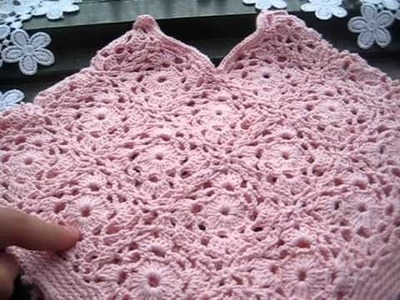 Crochet Girls' Poncho
