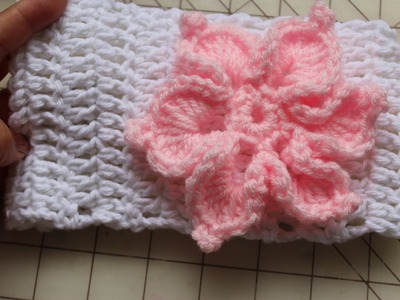 #Crochet Headband with or without flower