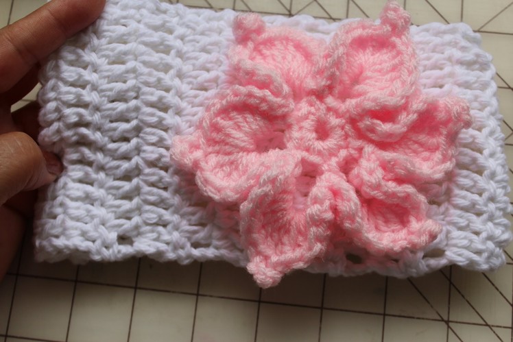 #Crochet Headband with or without flower