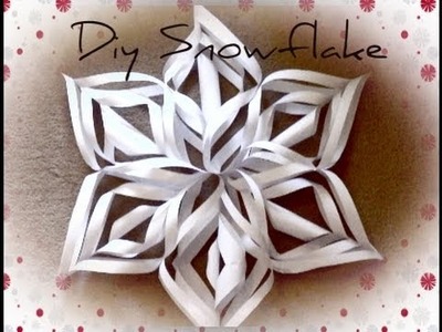 DIY Christmas Decorations❄Christmas Snowflake | Haley & Bronwen