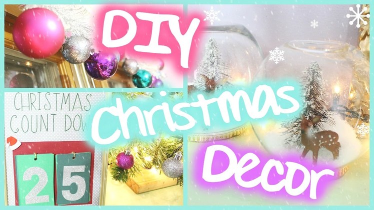 DIY Christmas Room Decor! Easy & Festive