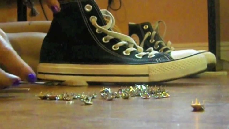 DIY: How to Stud your Converse (Easy)