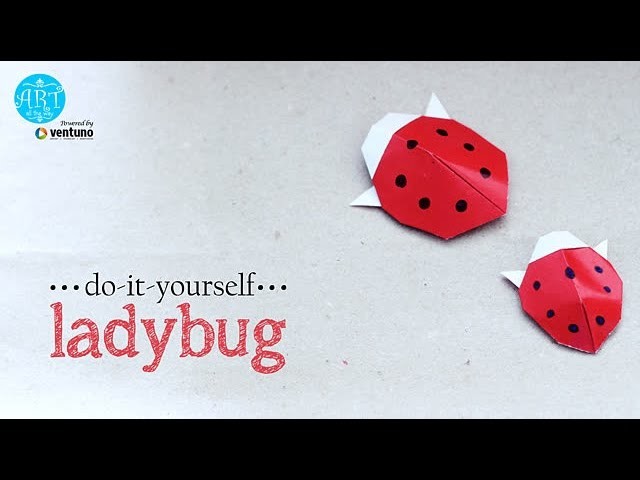 DIY : Origami Ladybug