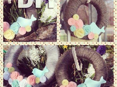 DIY Spring Wreath