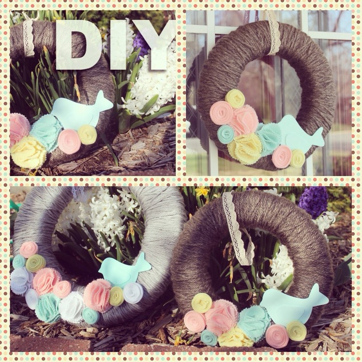 DIY Spring Wreath