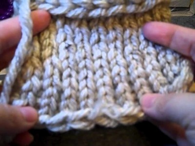 Double Peg Method for the All-n-One Knitting Loom - Part 2