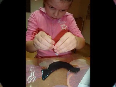 Easy Arts nad Crafts for Kids: HOW TO MAKE PAPER BIRD- KAKO SE PRAVI PTICA OD KARTONA