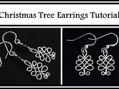 Easy Jewelry Tutorial : Celtic Christmas Tree : Holiday DIY Wire Wrapped Jewelry