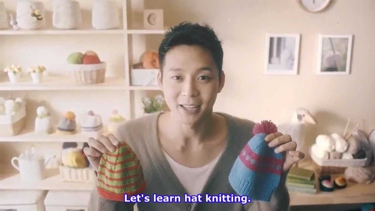 [ENGSUBBED] 121106 Hat Knitting training school - Save the Children Season 6 Campaign