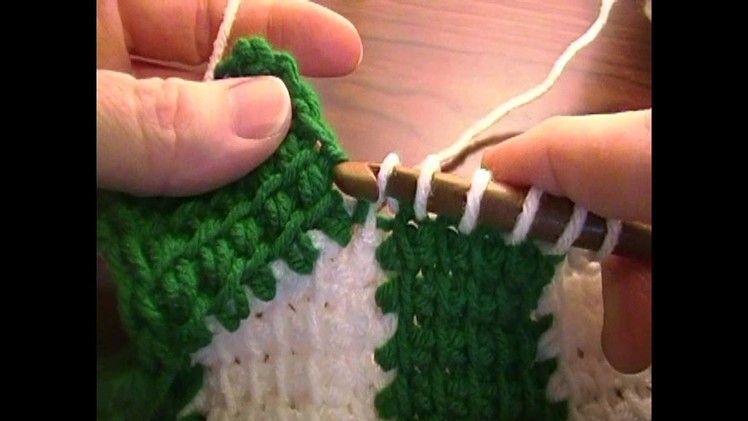 Entrelac Crochet Blanket Part 11