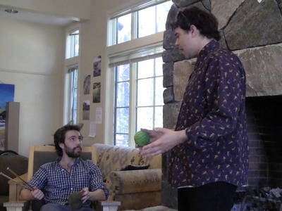 Fireside Knitting Mockumentary