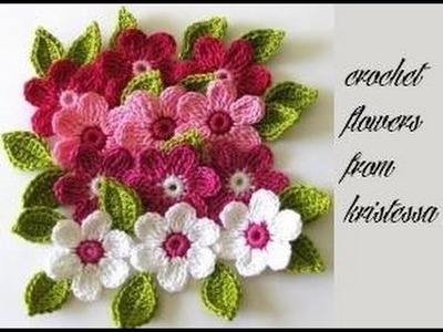 Floricele crosetate - crizantema