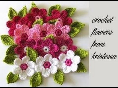 Floricele crosetate - crizantema