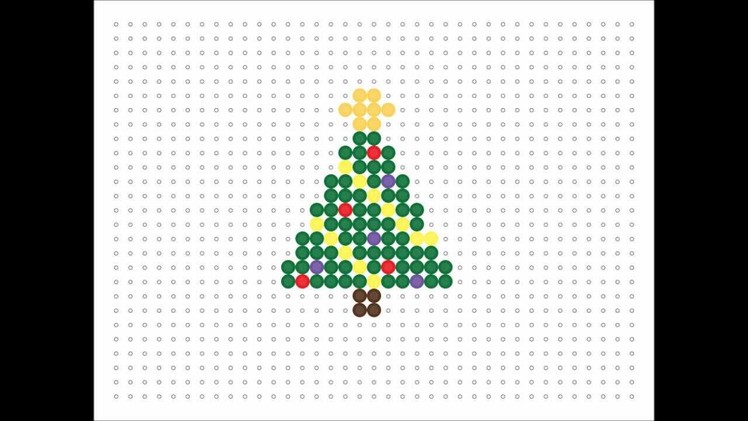 Hama Bead Christmas Tree (Christmas Series #2)