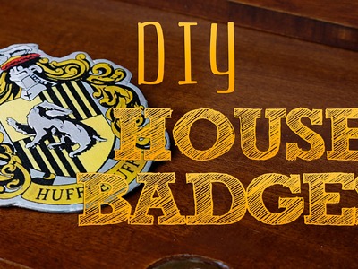 Harry Potter House Badges - DIY