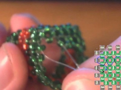 How To : 3-D Christmas Beaded Box Part 3