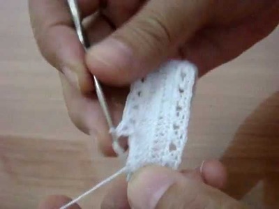 How to crochet a criss cross pattern