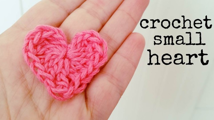 How to Crochet a Heart (small) - DIY