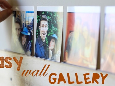 HOW TO: DIY an Easy Wall Gallery